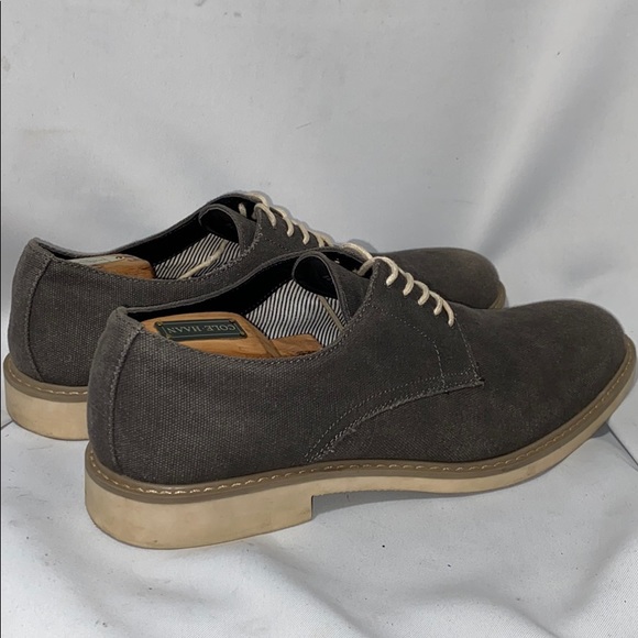 Public Opinion Grey Denim Oxfords Men’s Size 13 - Picture 6 of 10